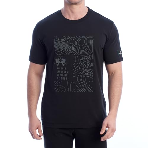 La Martina YMR301-JS206 t-shirt uomo cotone regolare