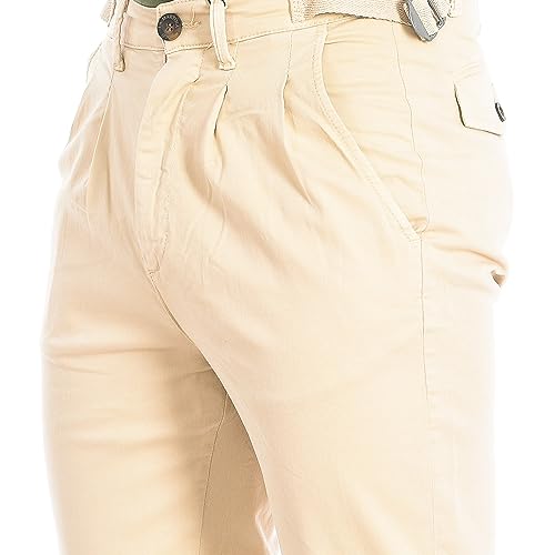 La Martina TMT013-TW321 Pantaloni uomo dritti passanti