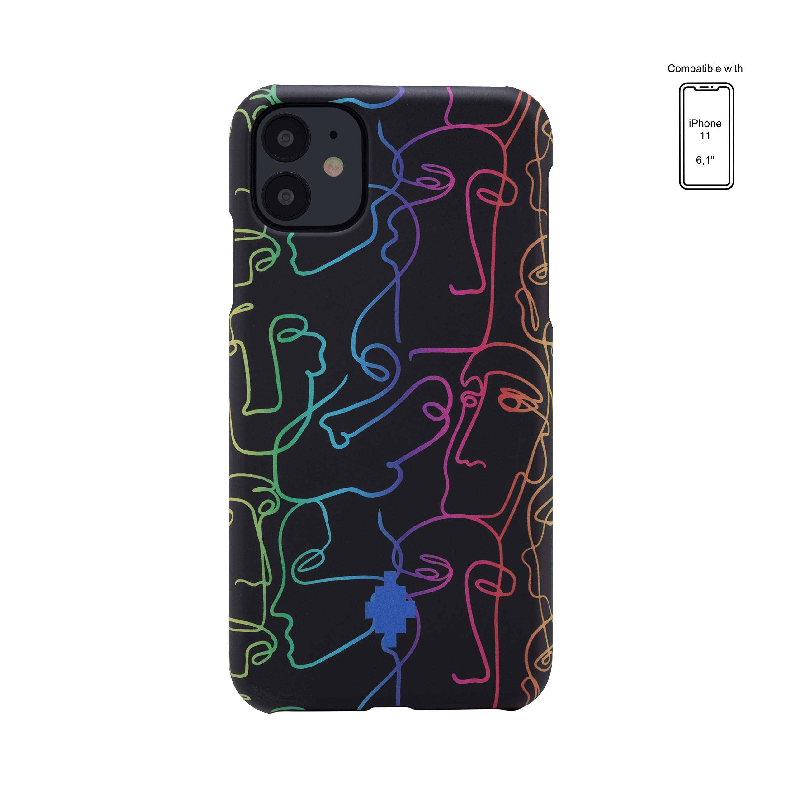 Marcelo Burlon County of Milan custodia iPhone 11 antiurto