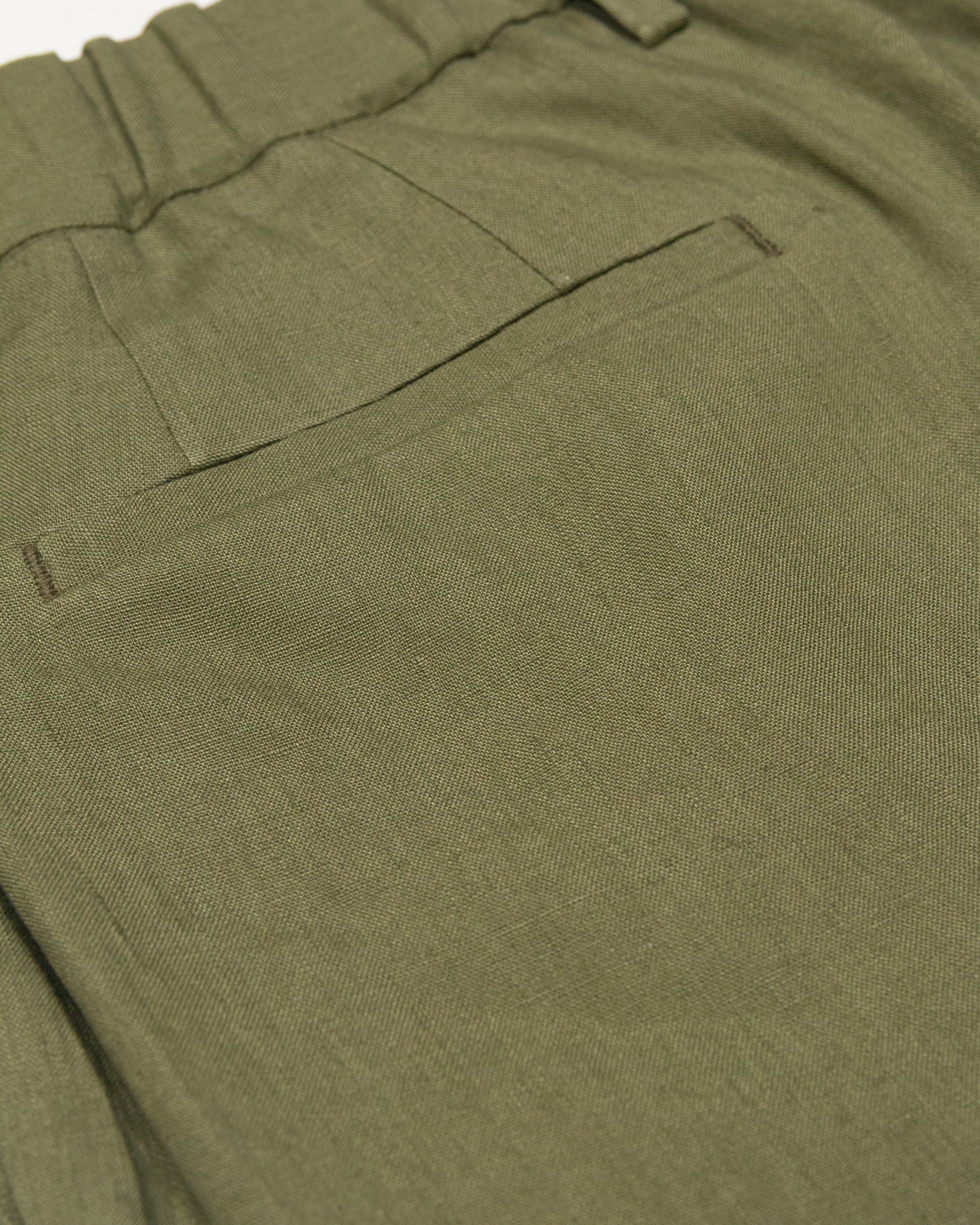 Altea Ronny pantalone chino lino verde salvia