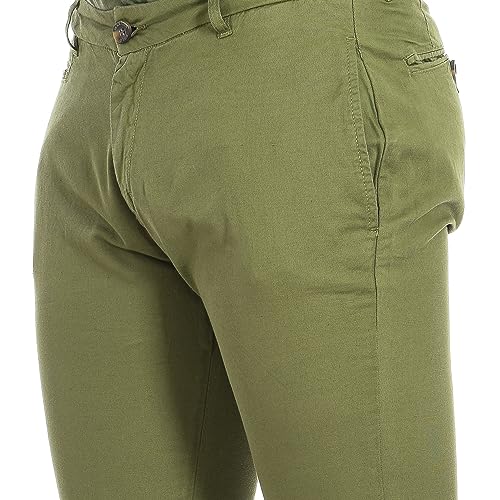 La Martina TMT014-TL121 Pantaloni uomo dritti classici