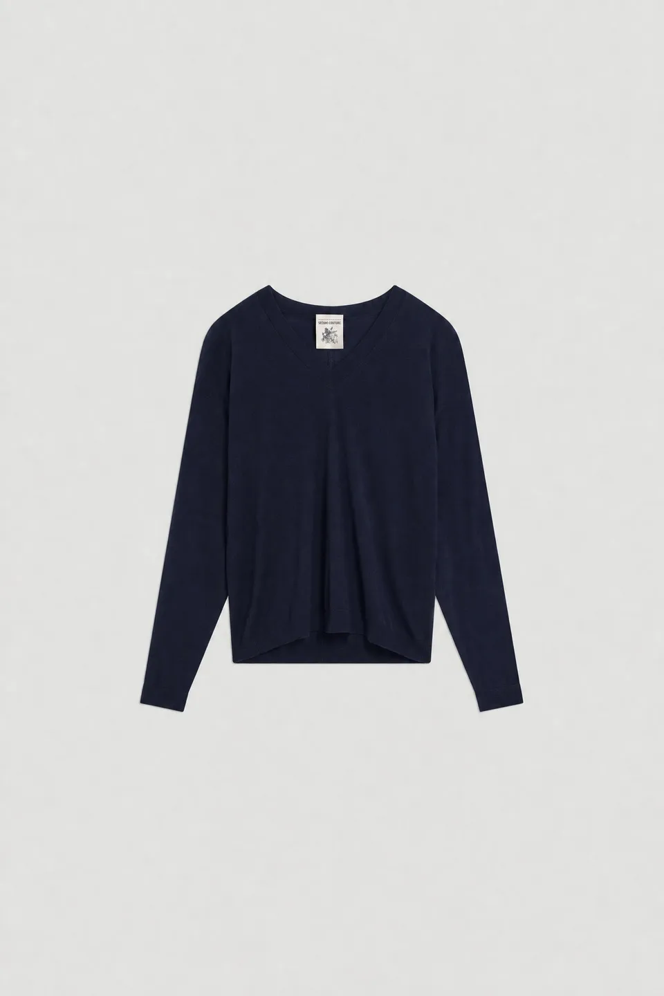 Semicouture Jade maglia scollo v canyon