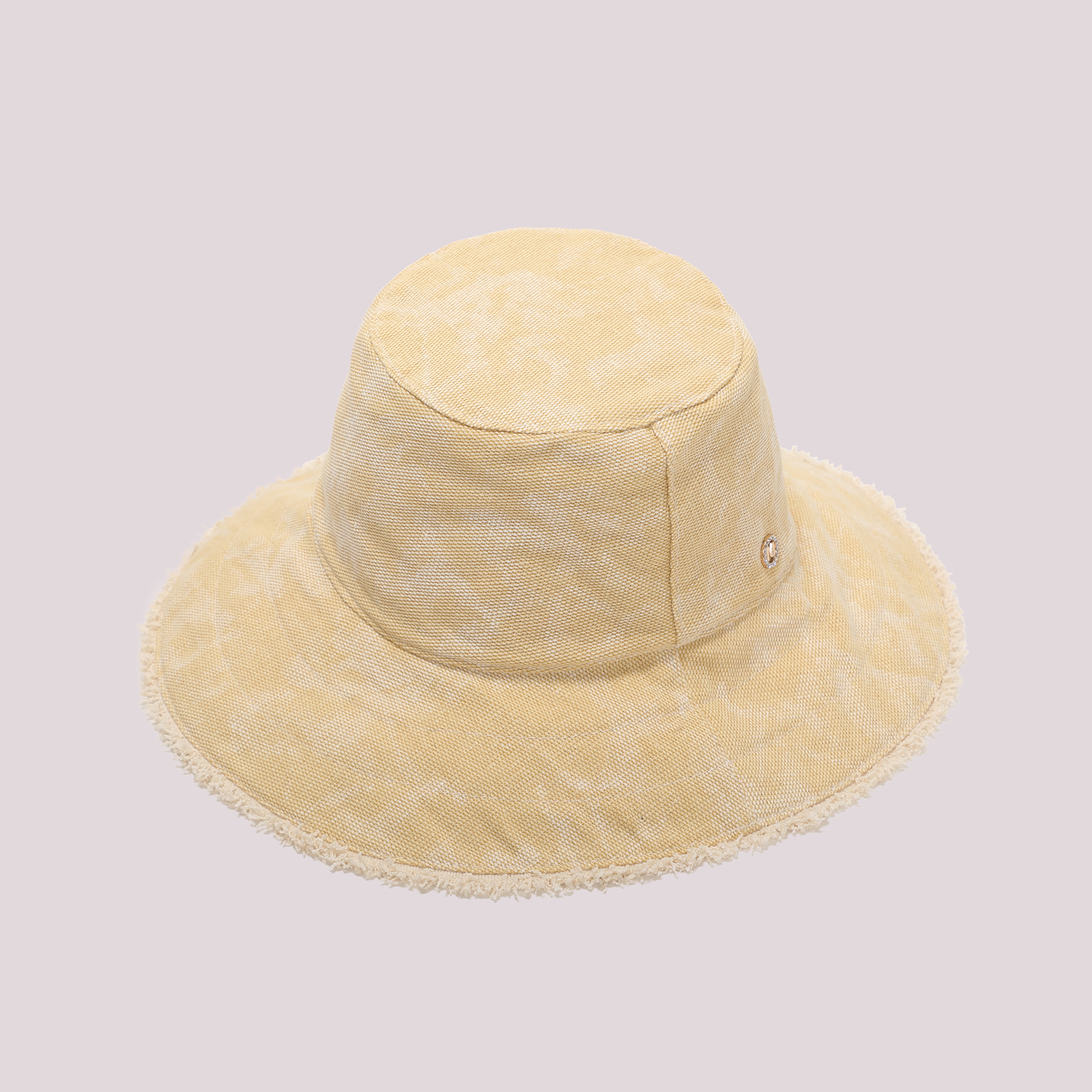 Mimi Mua Cappello Bucket Tessuto Naturale