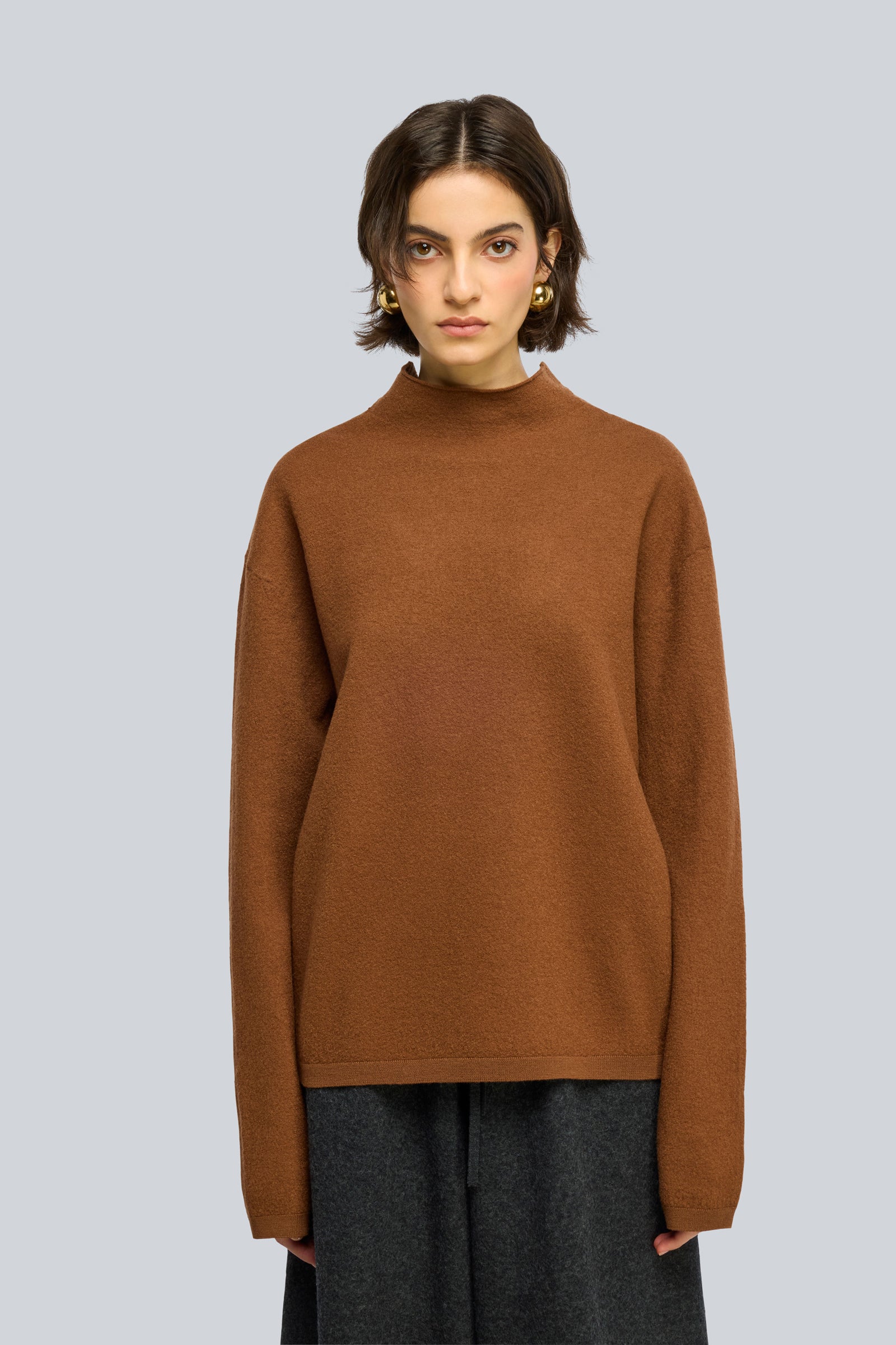 Semicouture Denise maglia canyon lana dolcevita