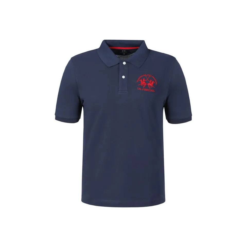 La Martina CCMP11 PK001 polo uomo navy 100% cotone
