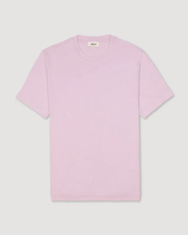 Altea Lewis t-shirt jersey lino viola glicine