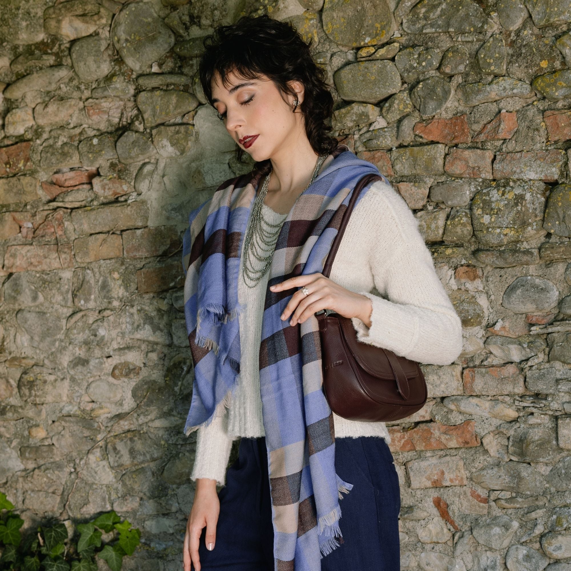 On Earth Cooperative Collection Cisto maglia alpaca bianco S/M