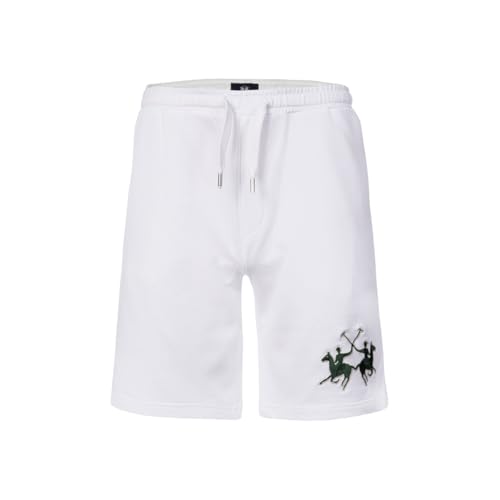 La Martina MCB003 bermuda uomo bianchi cotone