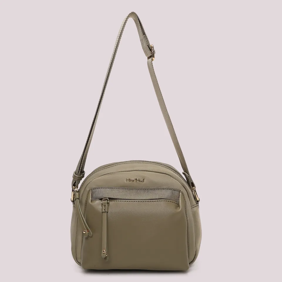 Mimi Mua borsa a tracolla in nylon nero