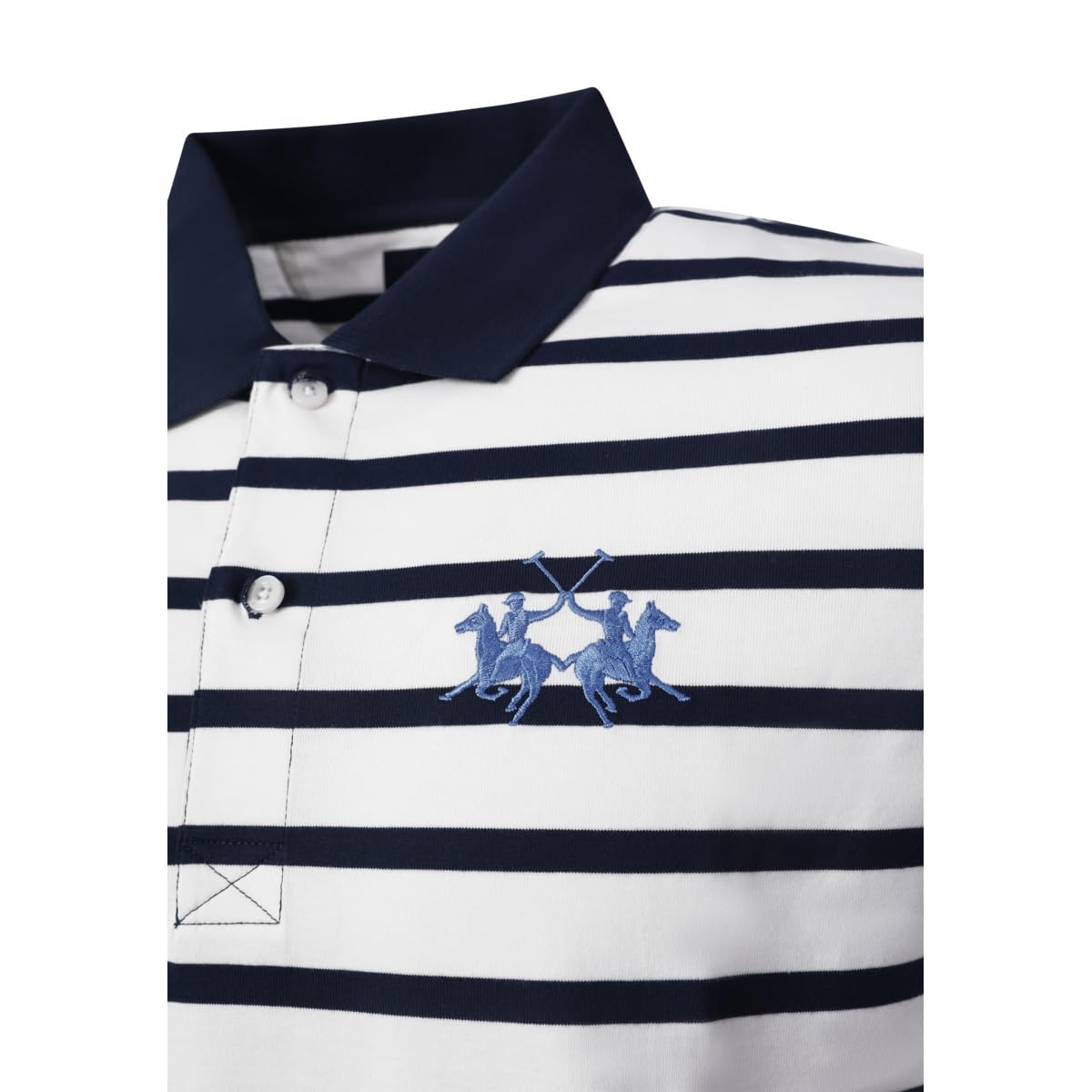 La Martina MCP010 polo uomo L righe jersey