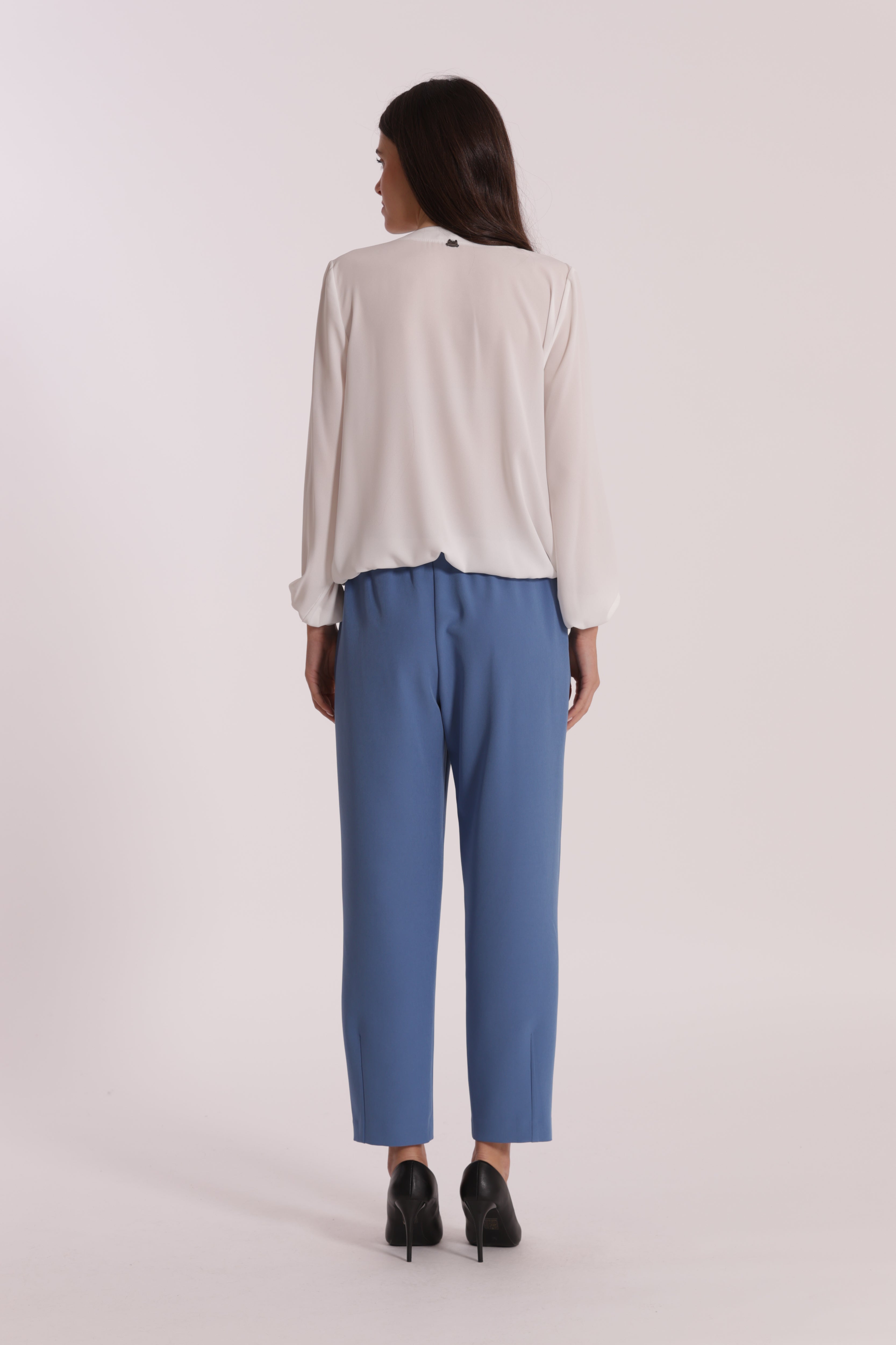 Mimi Mua Palloncino pantaloni tessuto tecnico nero