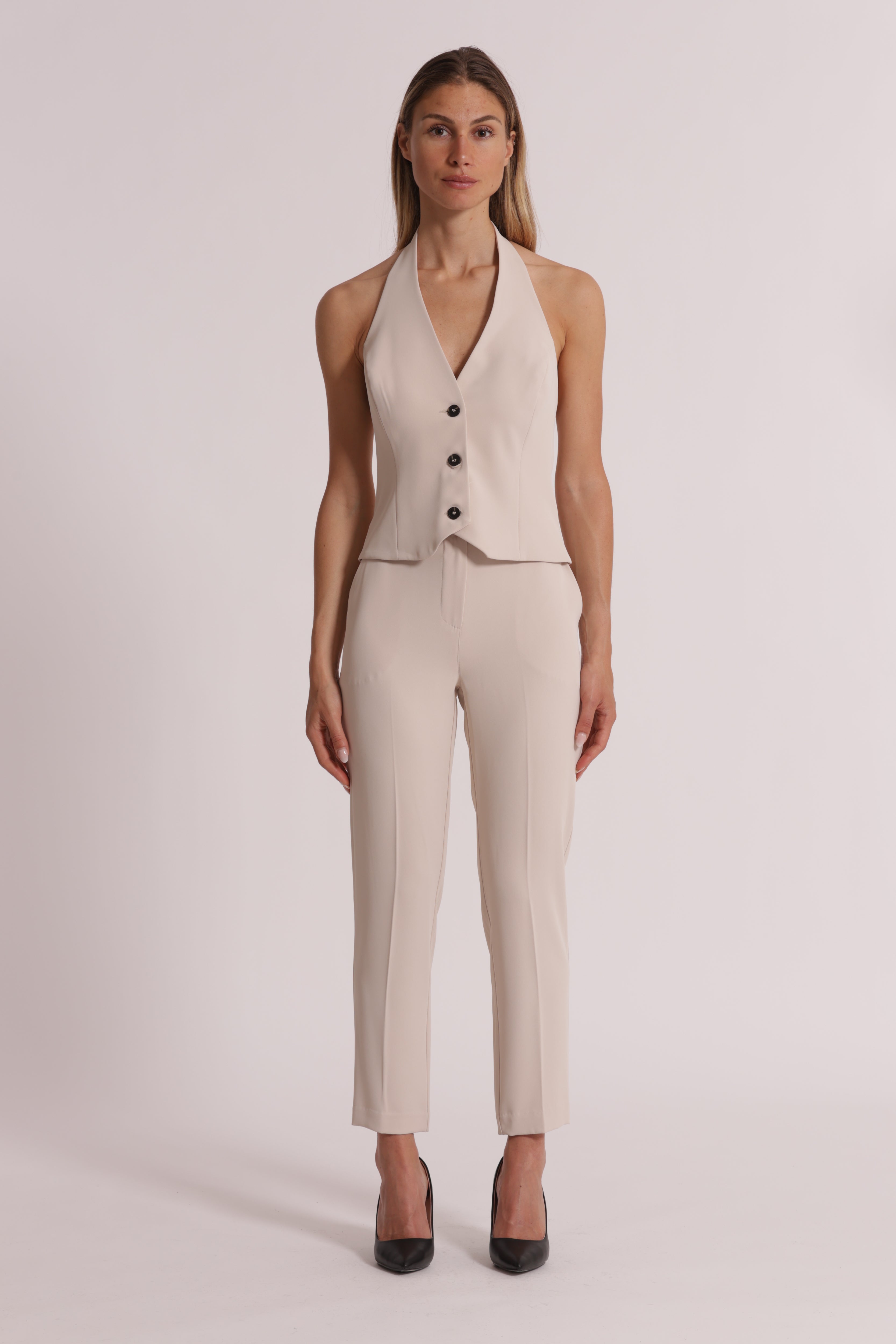 Mimi Mua Pantalone Elastico in Vita pantaloni elasticizzato