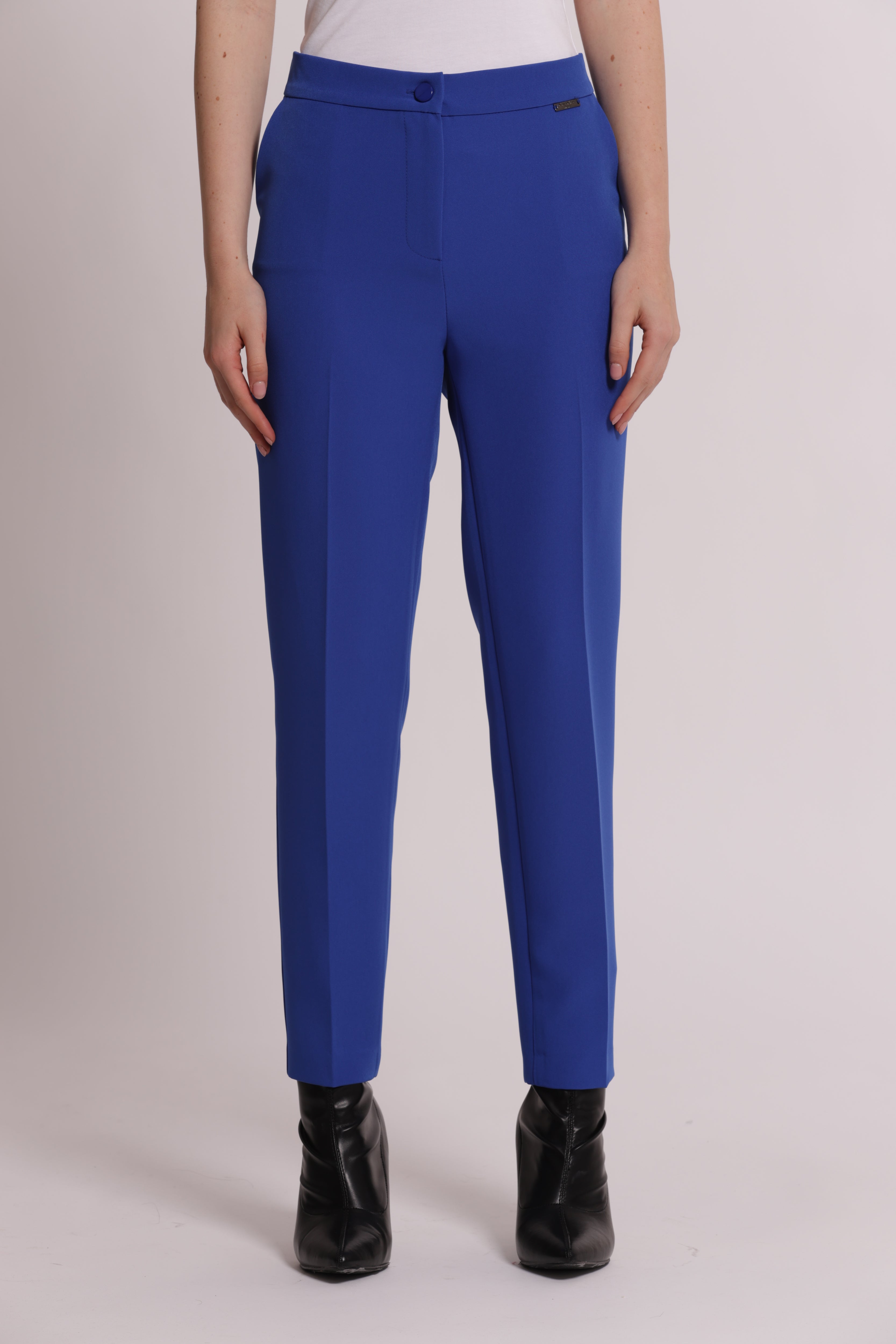 Mimi Mua Pantalone Sigaretta Tecnico Nero