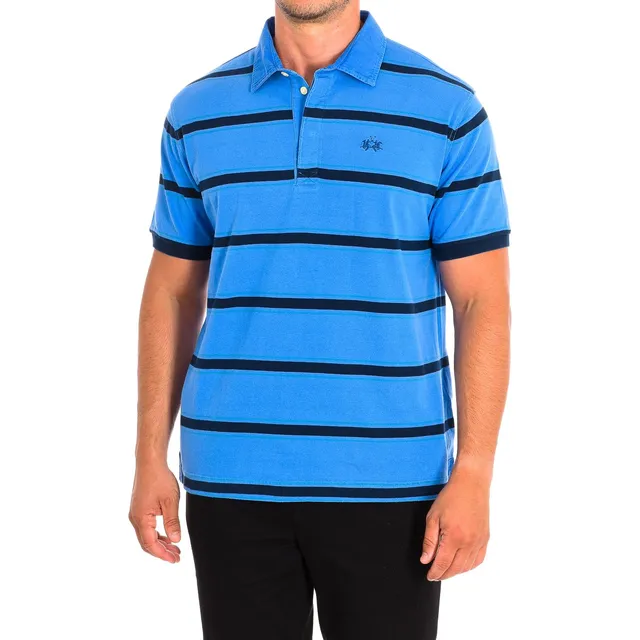 La Martina TMP326-JS328 polo uomo L blu a righe