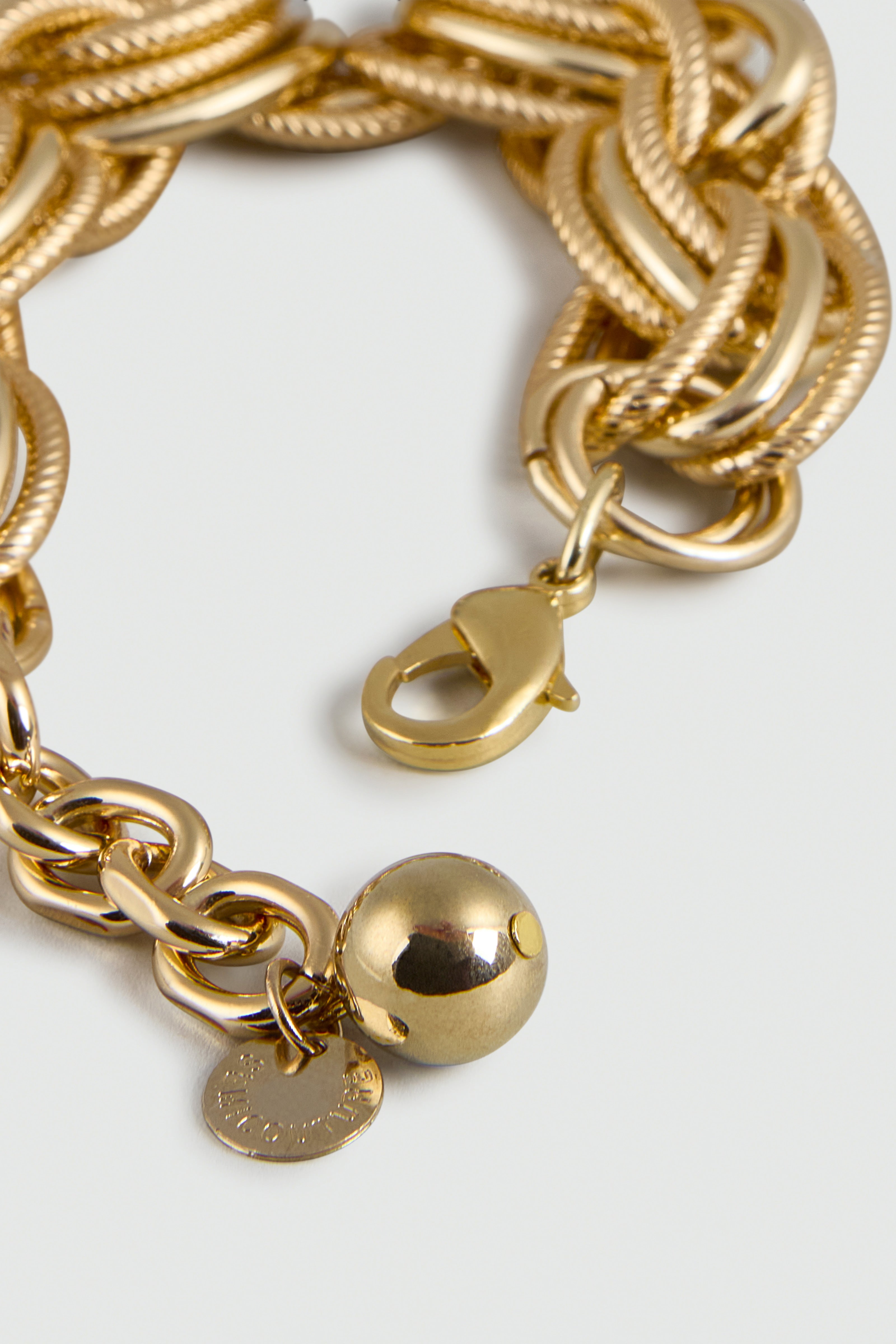 Semicouture Allie bracciale catena oro