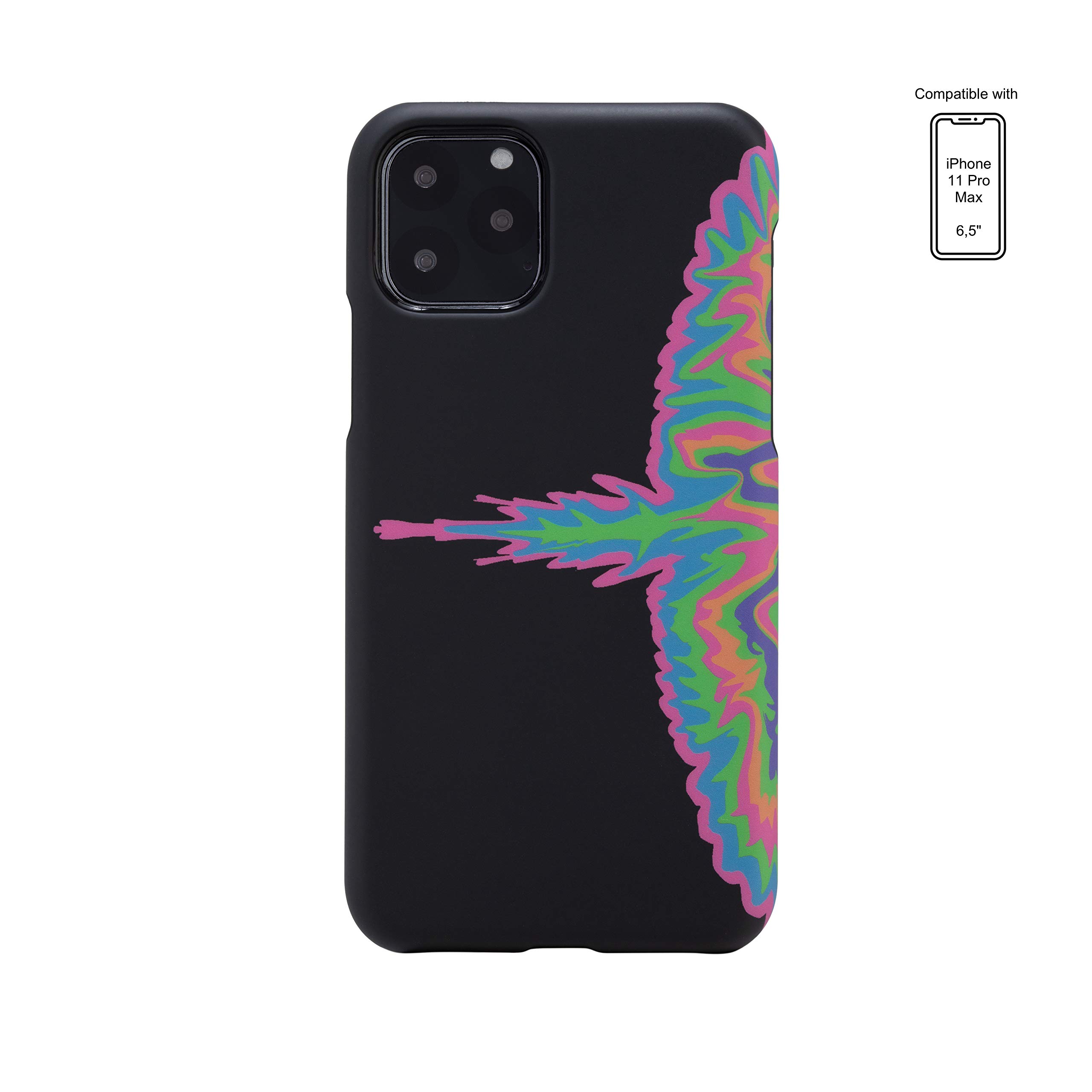 Marcelo Burlon County of Milan cover iPhone 11 Pro Max slim vetro 9H