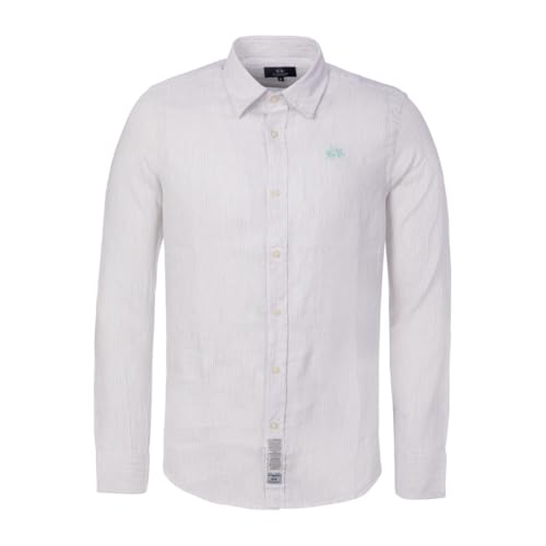 La Martina MCC013 TL340 camicia uomo lino