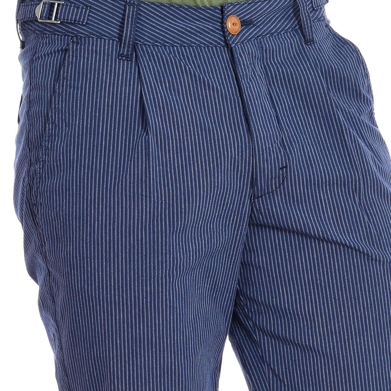 La Martina TMB006-JQ035 bermuda uomo dritto con cintura