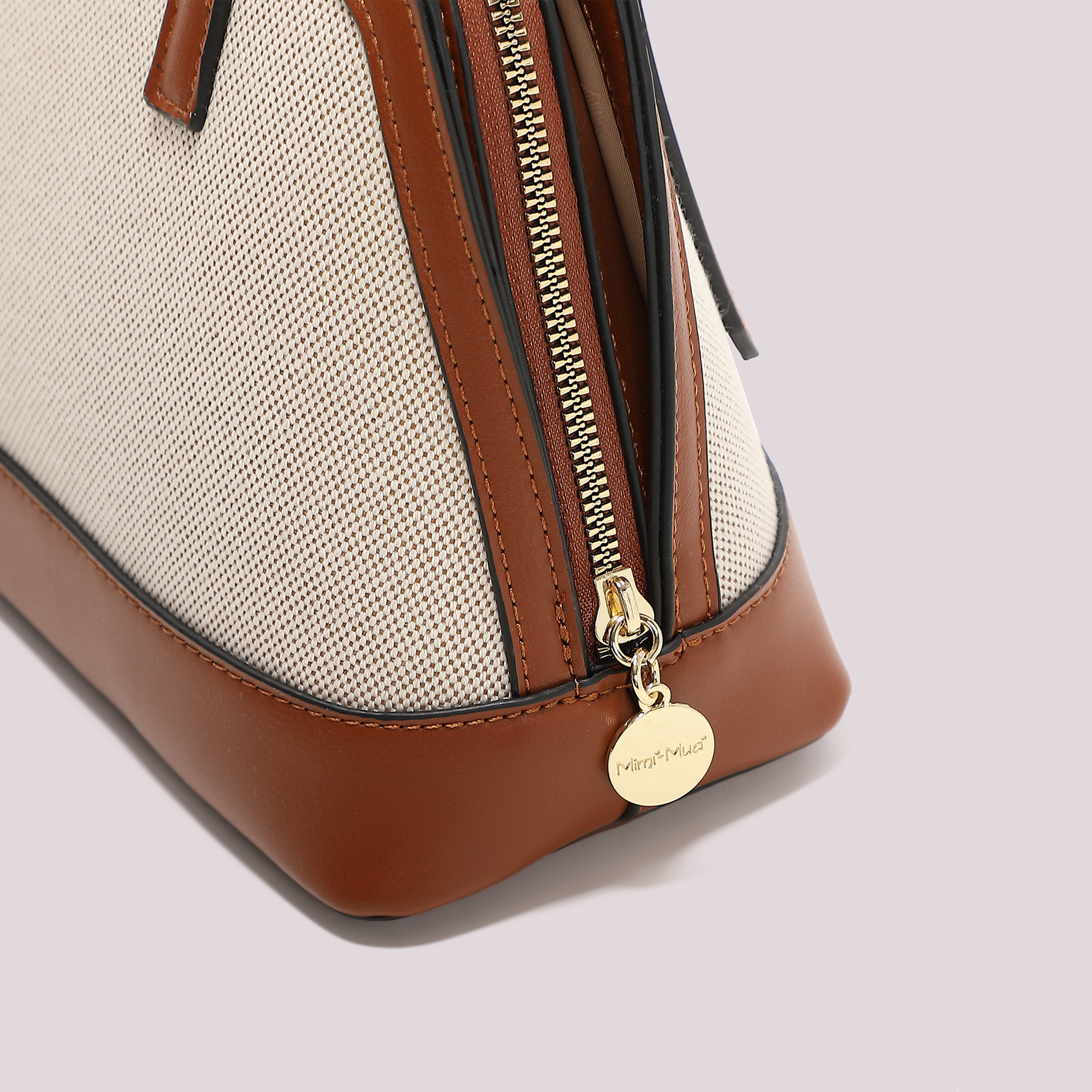 Mimi Mua Canvas Borsa a Spalla Nera Tracolla