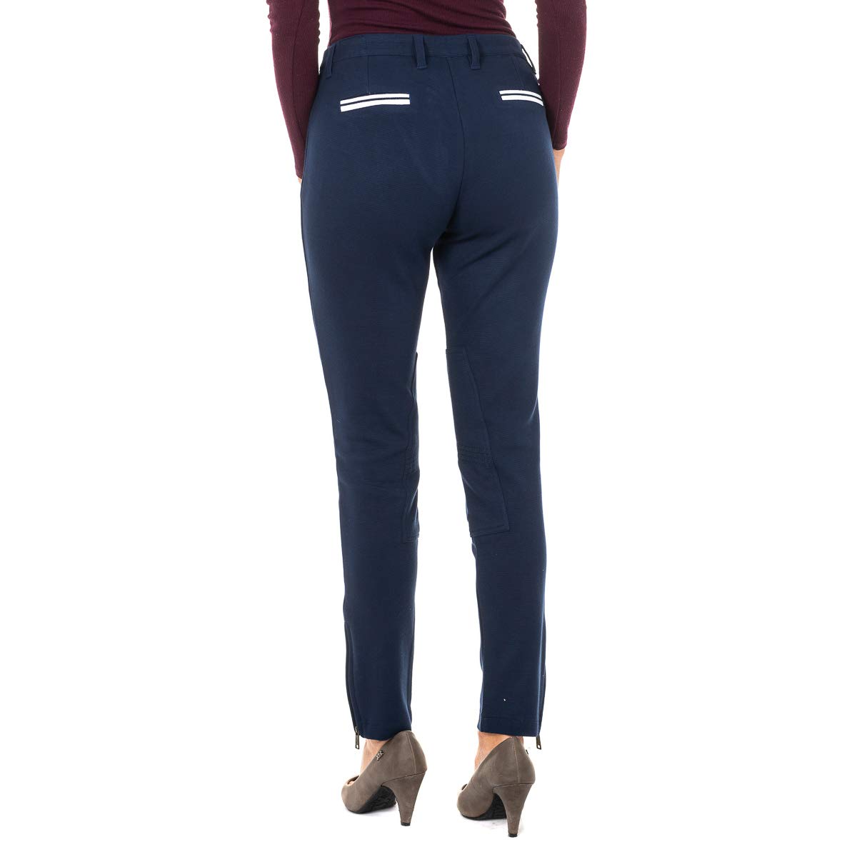 La Martina LWT003 pantaloni donna ottoman elasticizzati