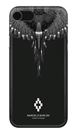 Marcelo Burlon County of Milan Wings Silver cover iPhone 8 slim