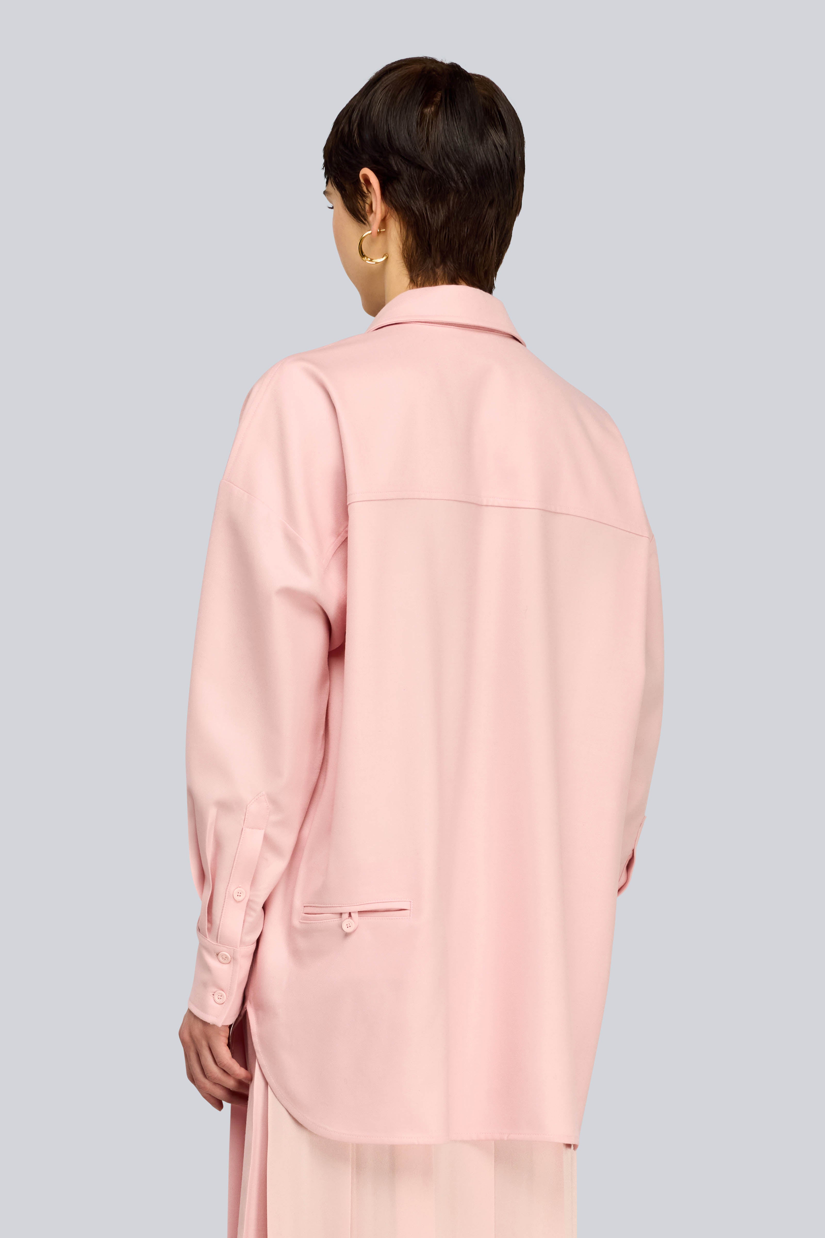 Semicouture Tilly Camicia Flanella Quarzo Over