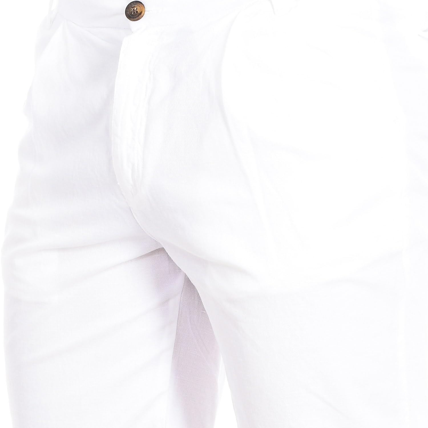 La Martina TMB004-TL121 bermuda uomo lino taglio dritto
