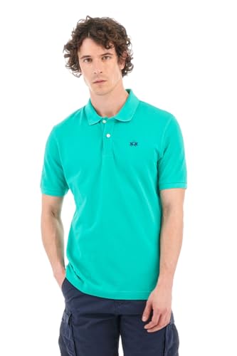 La Martina polo BPMP01 regular fit verde uomo S