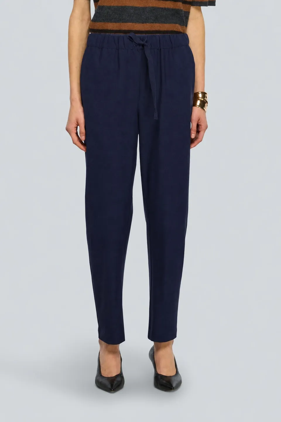 Semicouture Buddy pantalone fresco lana
