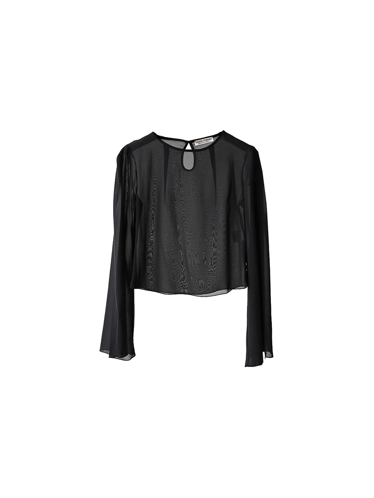 GiglioTigrato Elsa Top III maglia seta nera