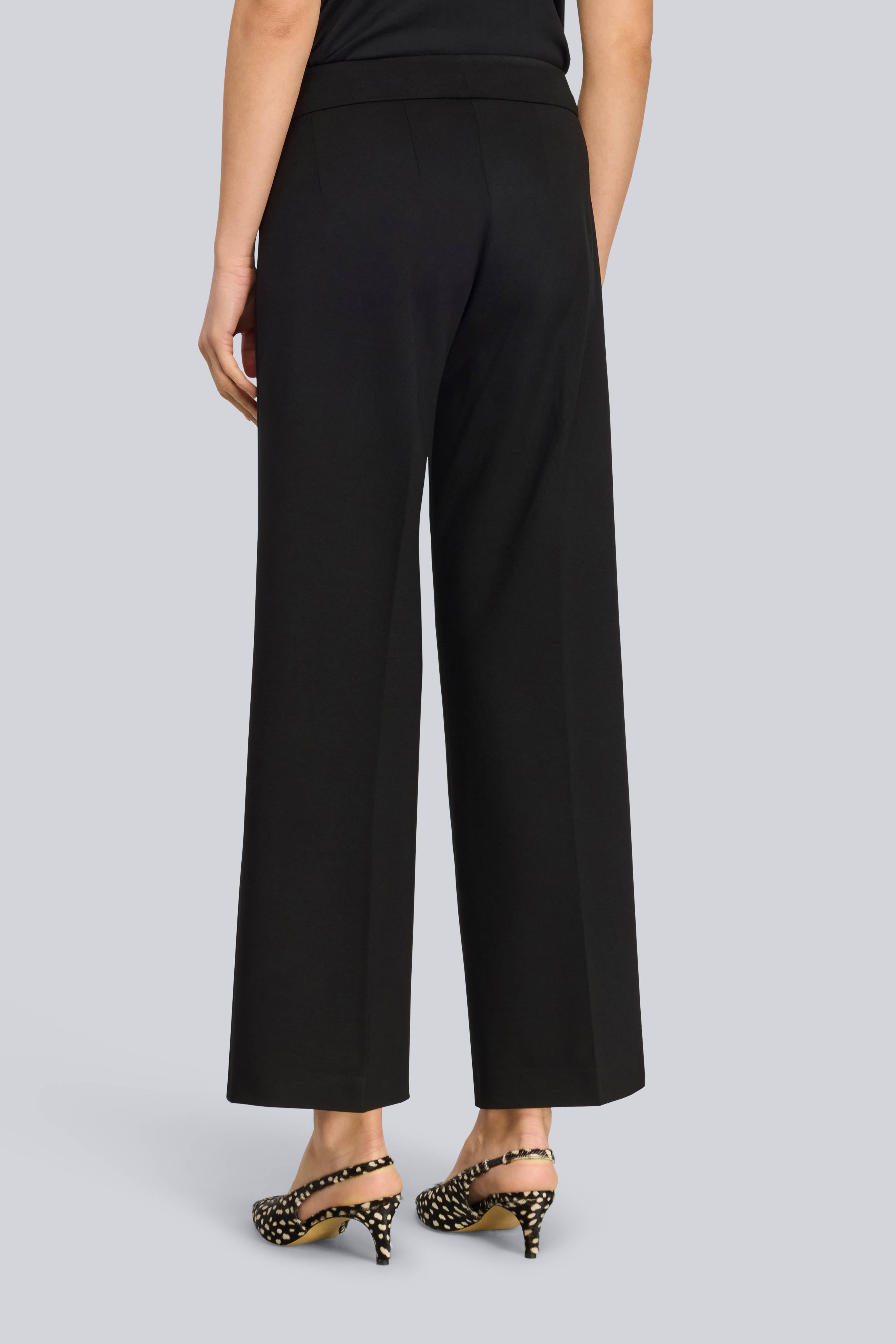 Semicouture Maude pantalone punto Milano nero
