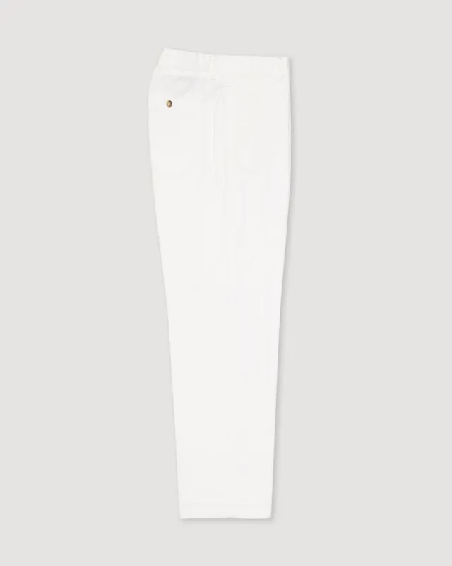 Altea Oscar pantalone chino bianco cotone stretch