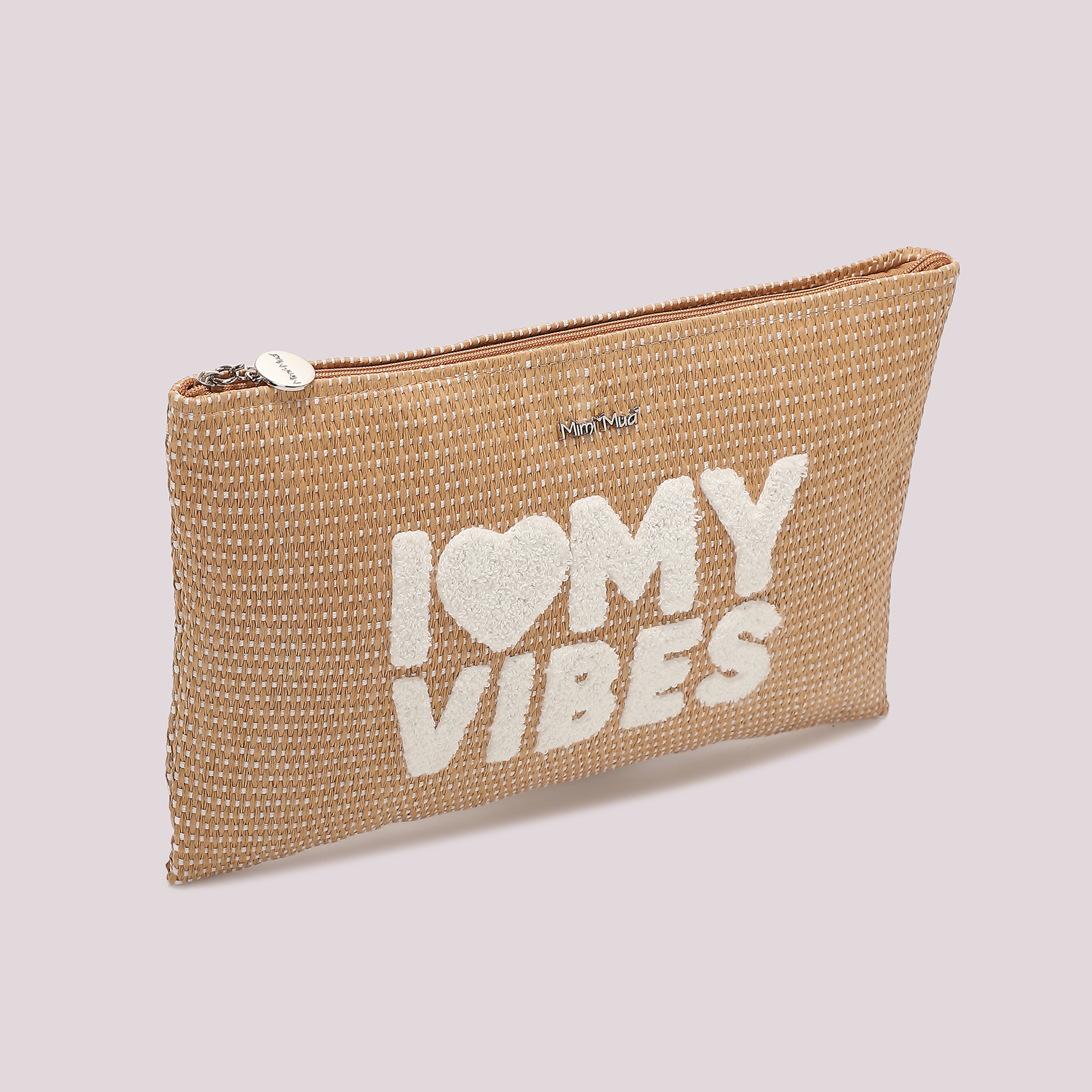 Mimi Mua Portaoggetti I Love My Vibes Corallo pochette