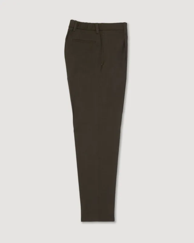 Altea Ronny pantalone chino lana verde army