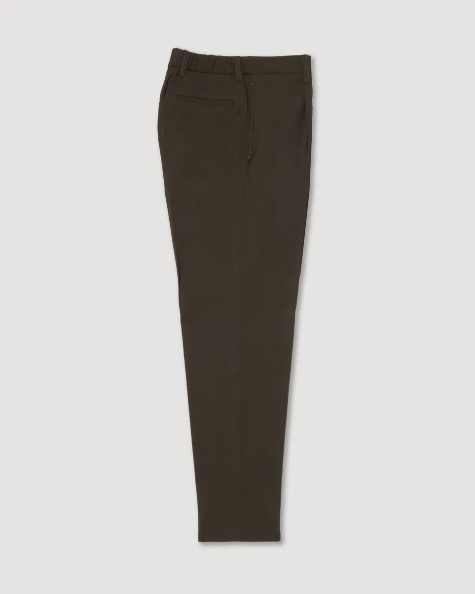 Altea Ronny pantalone chino lana verde army