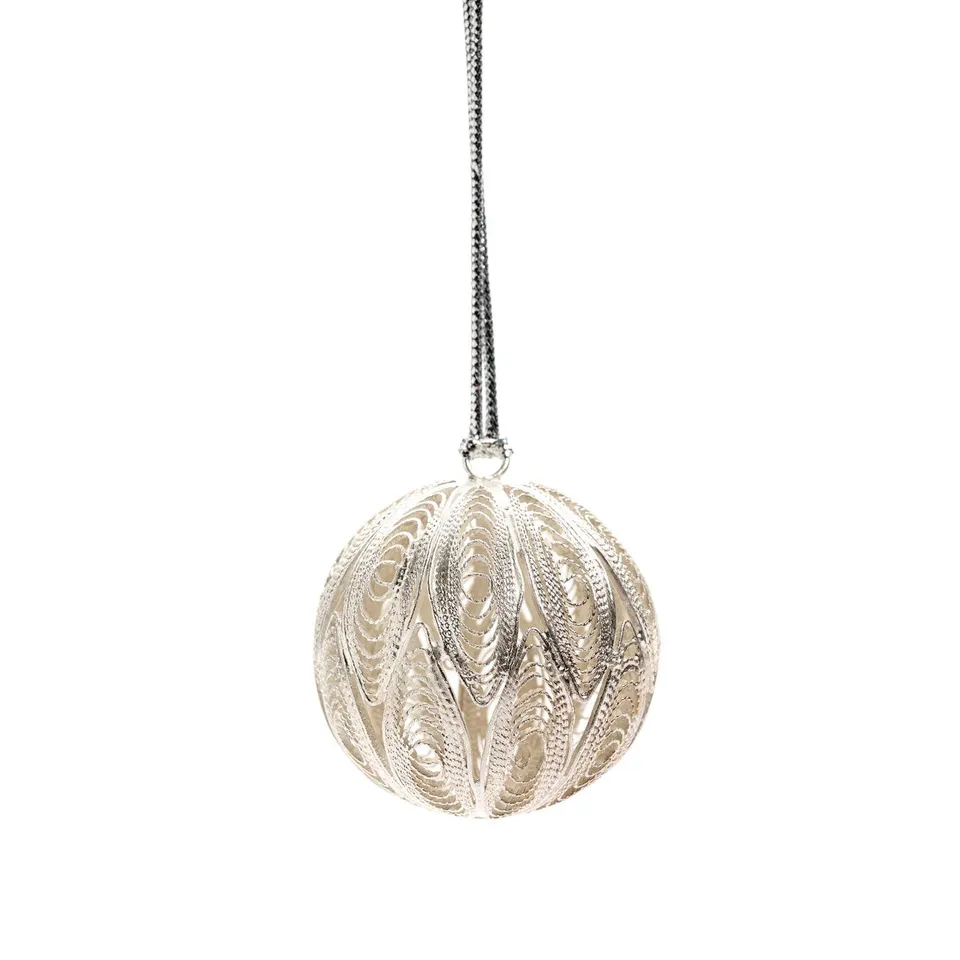On Earth Cooperative Collection Filigrana sfera rame 3 cm