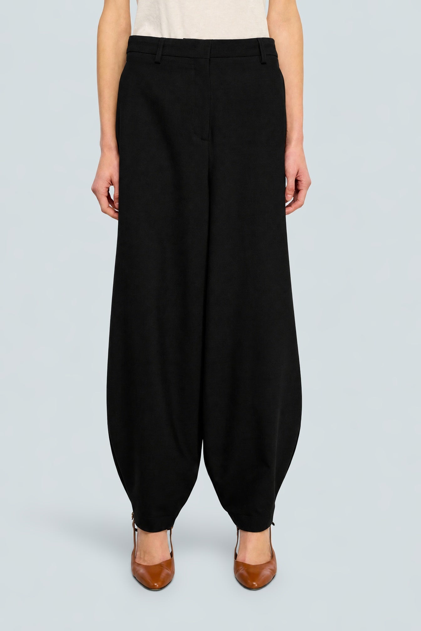 Semicouture Tessa pantalone fresco lana canyon