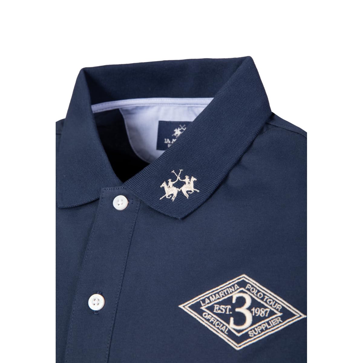 La Martina MCP301 JS409 polo uomo cotone