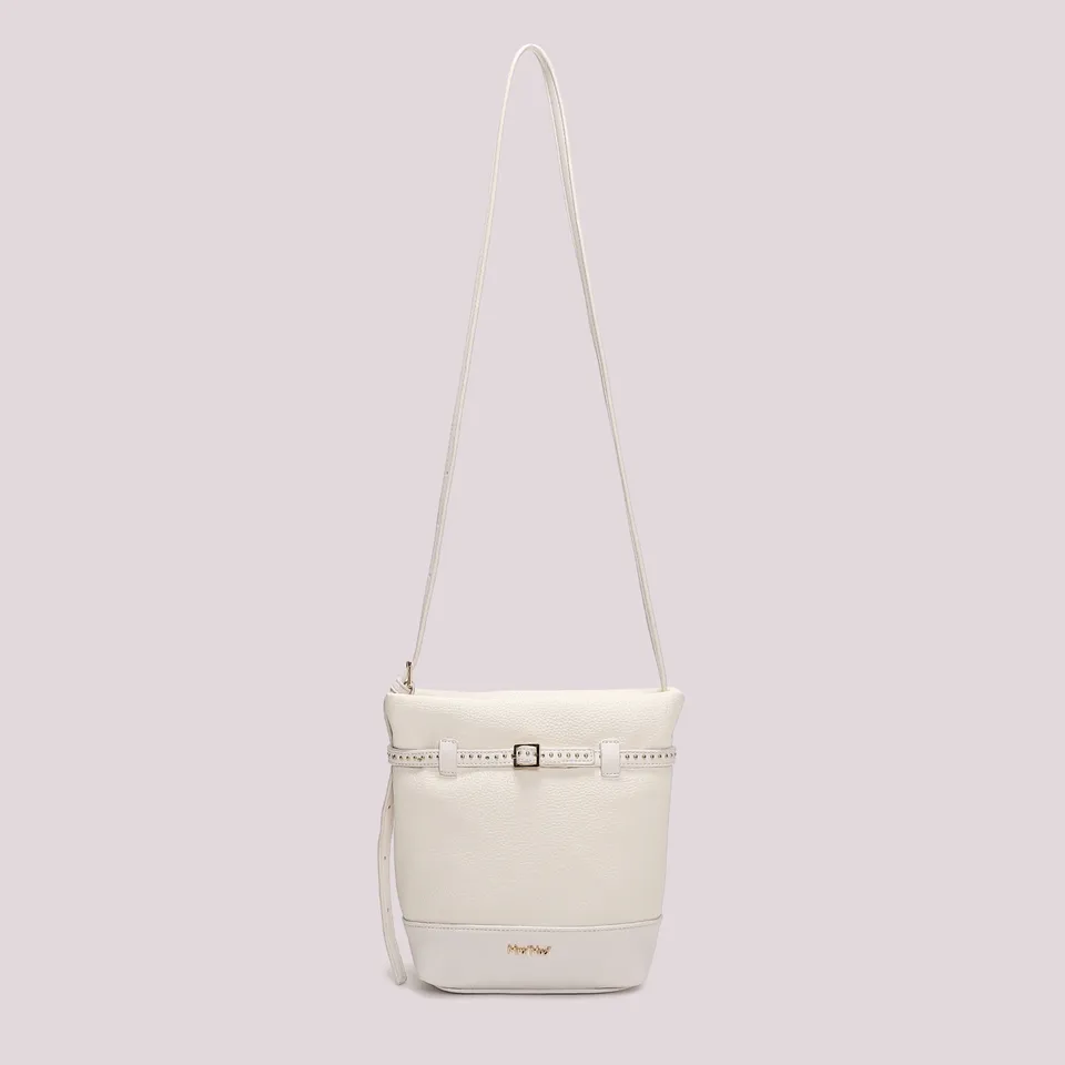 Mimi Mua Tracolla con Cinturino borsa a tracolla ecopelle nera