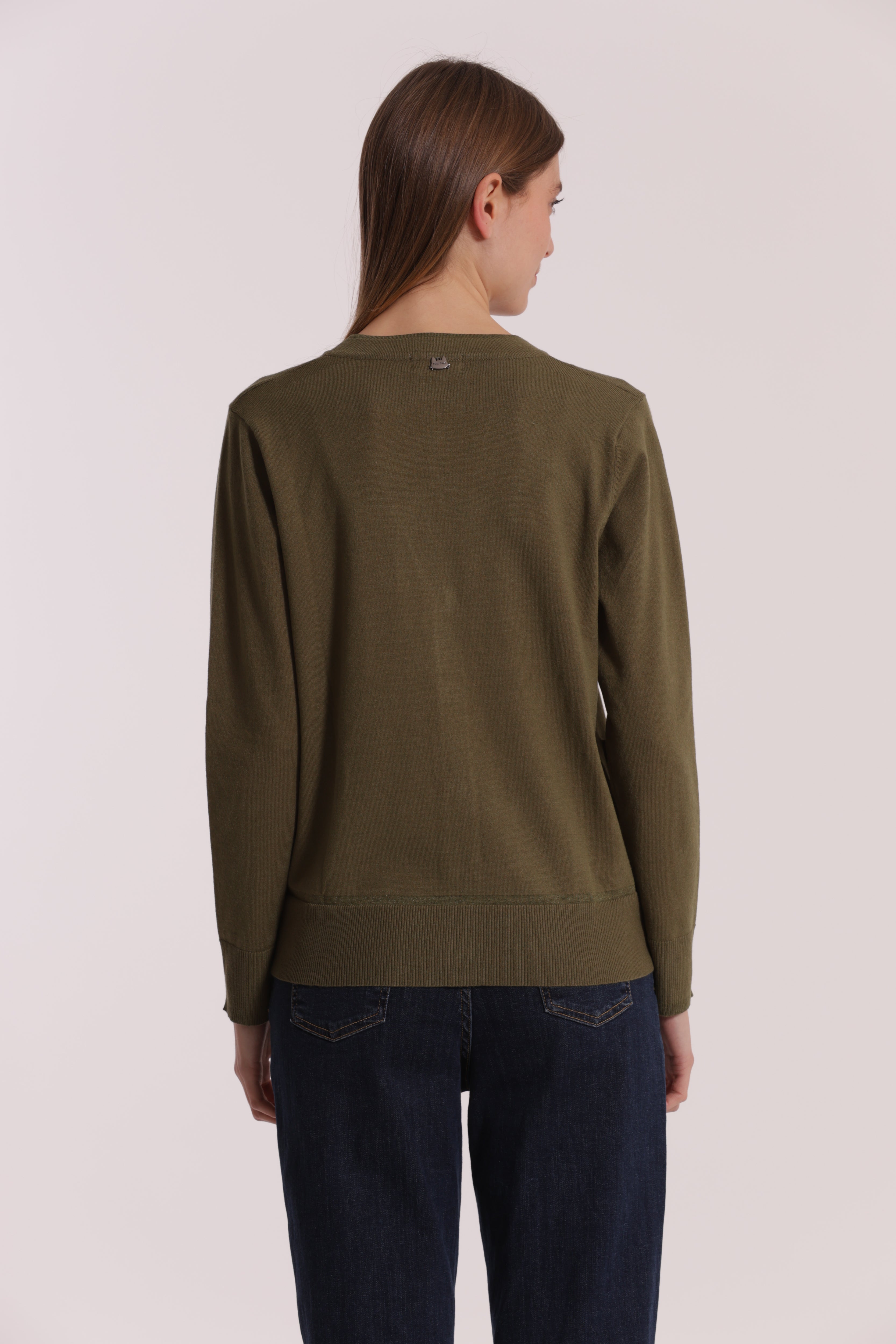 Mimi Mua Maglia Cardigan Bordi Lurex cardigan lurex