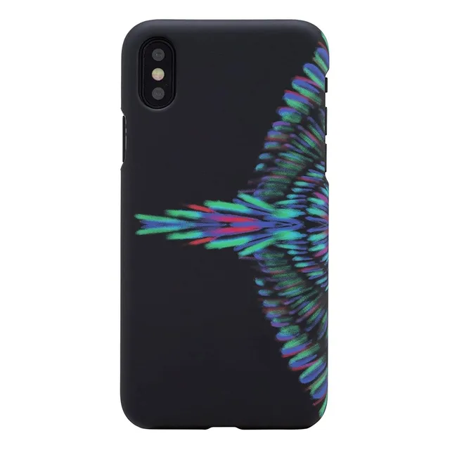 Marcelo Burlon County of Milan iPhone XS/X cover rigida antiurto vetro