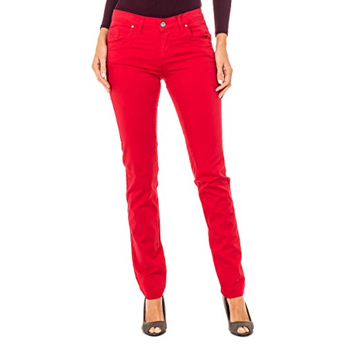 La Martina LWT006 Pantaloni Donna Skinny Rossi