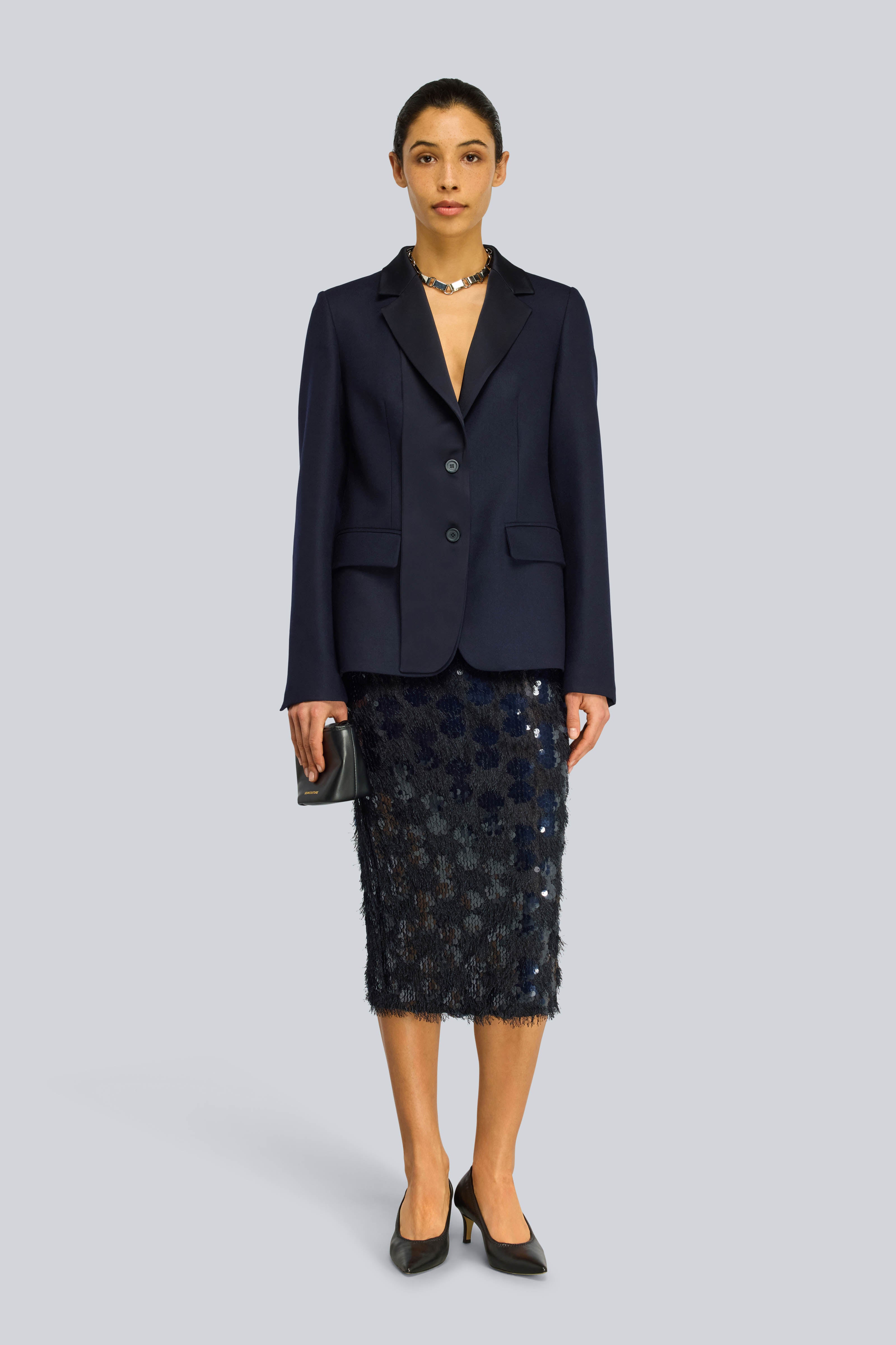 Semicouture Bindy Gonna Paillettes Midi Regular