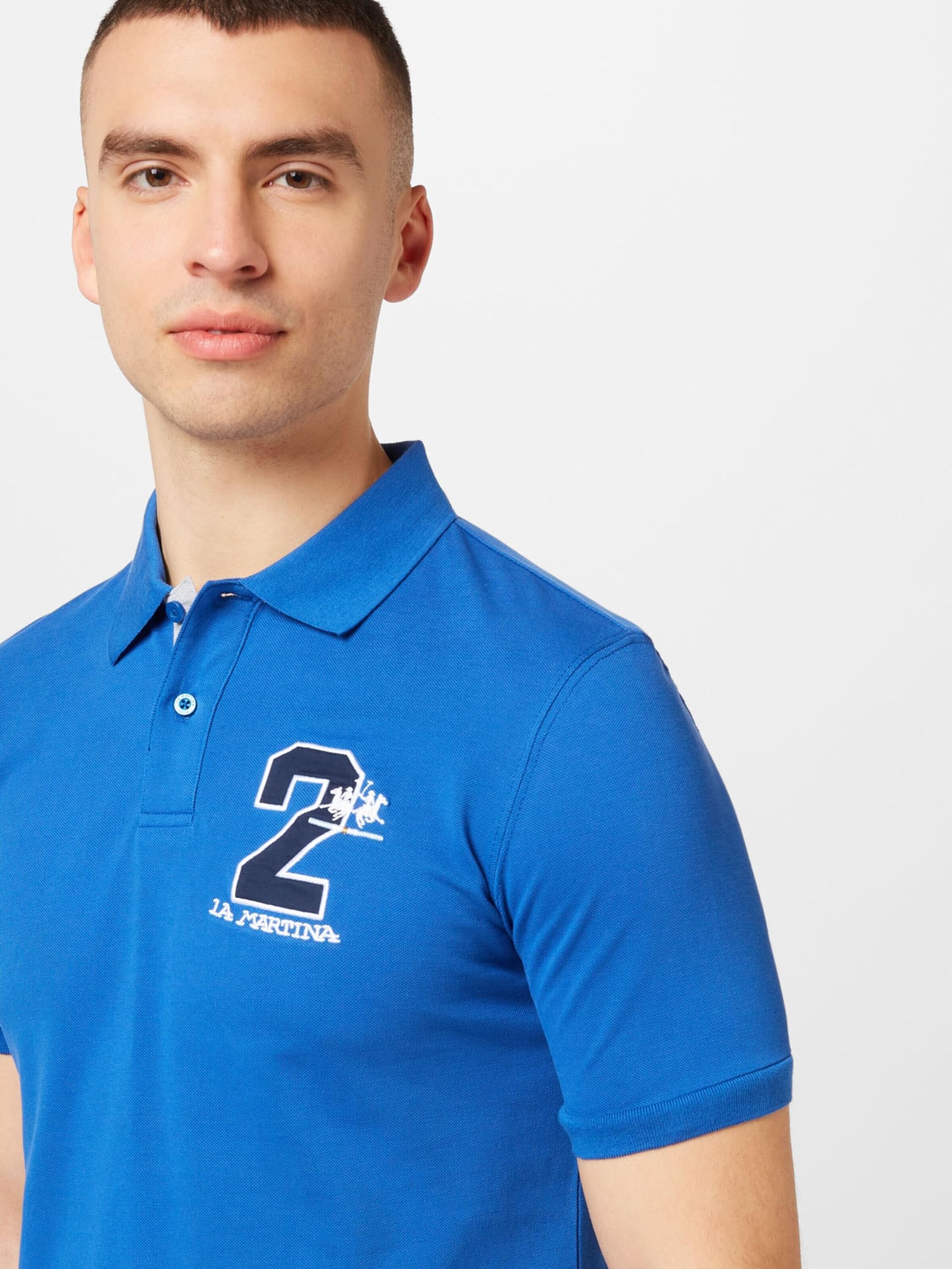 La Martina XMP610 PK031 polo uomo cotone