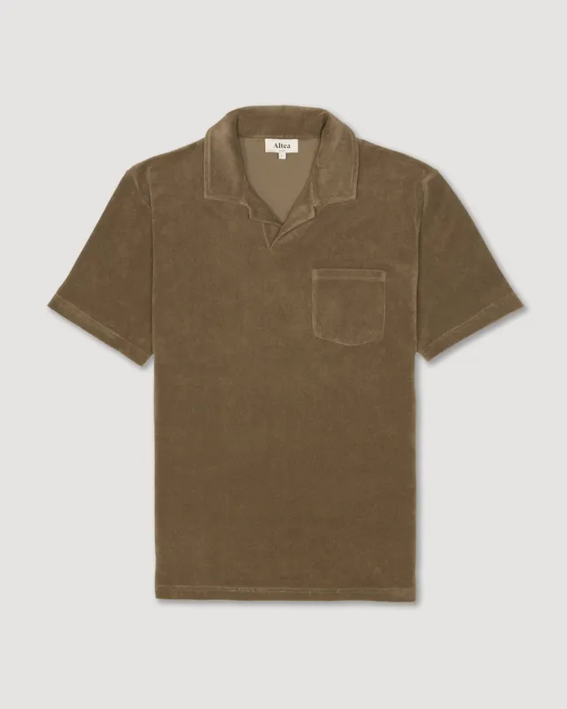 Altea Alicudi polo spugna cotone army