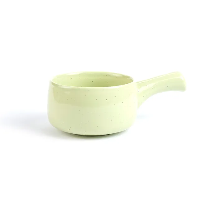 On Earth Cooperative Collection Sabbia teglia tonda ceramica verde