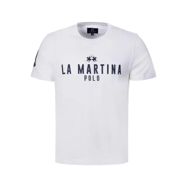 La Martina MCR322 JS388 t-shirt uomo cotone taglia M