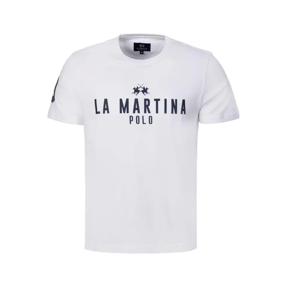 La Martina MCR322 JS388 t-shirt uomo cotone taglia M