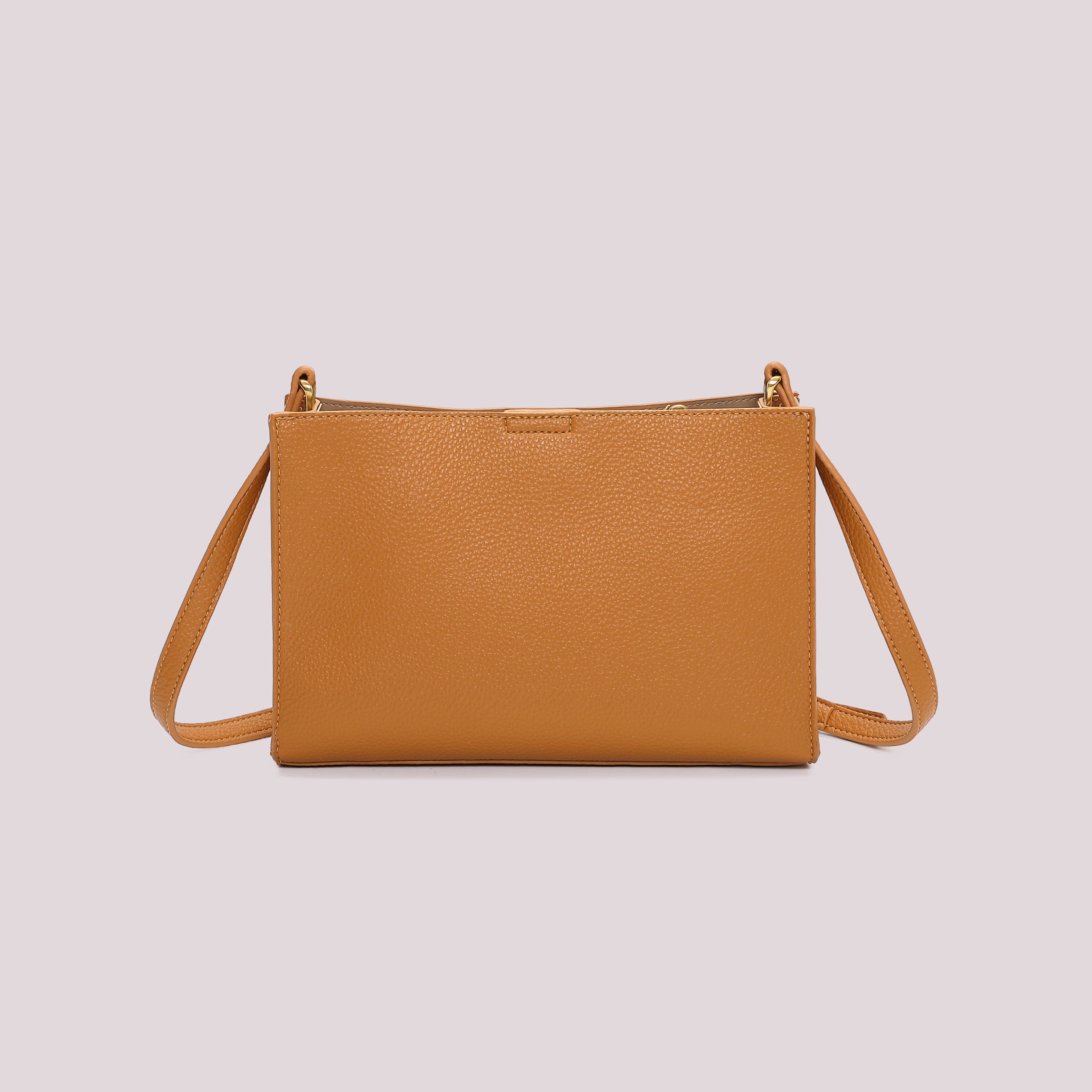 Mimi Mua Dettagli Satinati Borsa a Tracolla Satinata