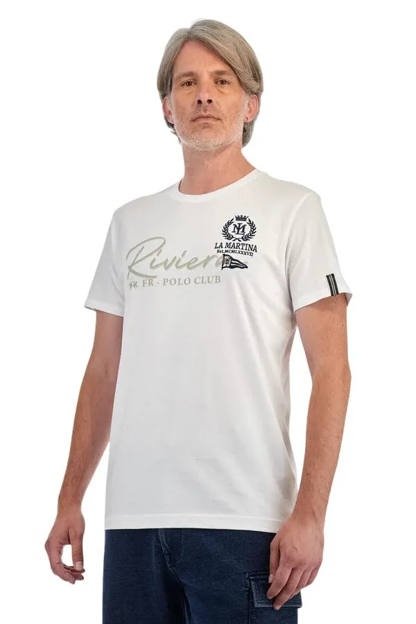 La Martina T-shirt maniche corte uomo cotone